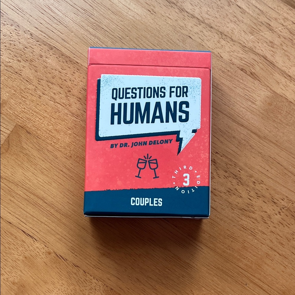 Questions for Humans Card Game
